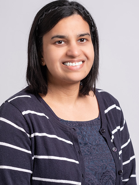 Portrait photograph of staff memeber, Sarah Gomes